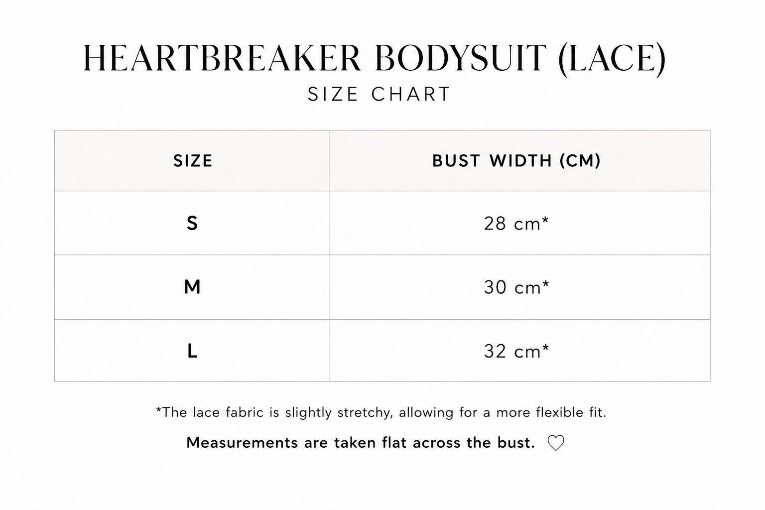 Heartbreaker Bodysuit