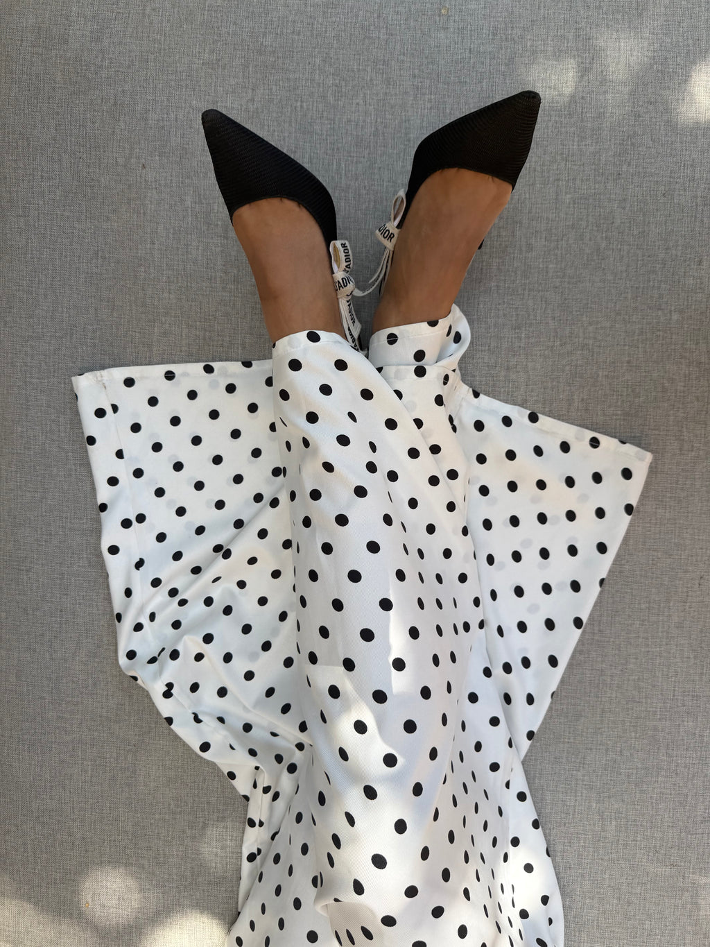 Wide Leg Diva Pants Polka Dots